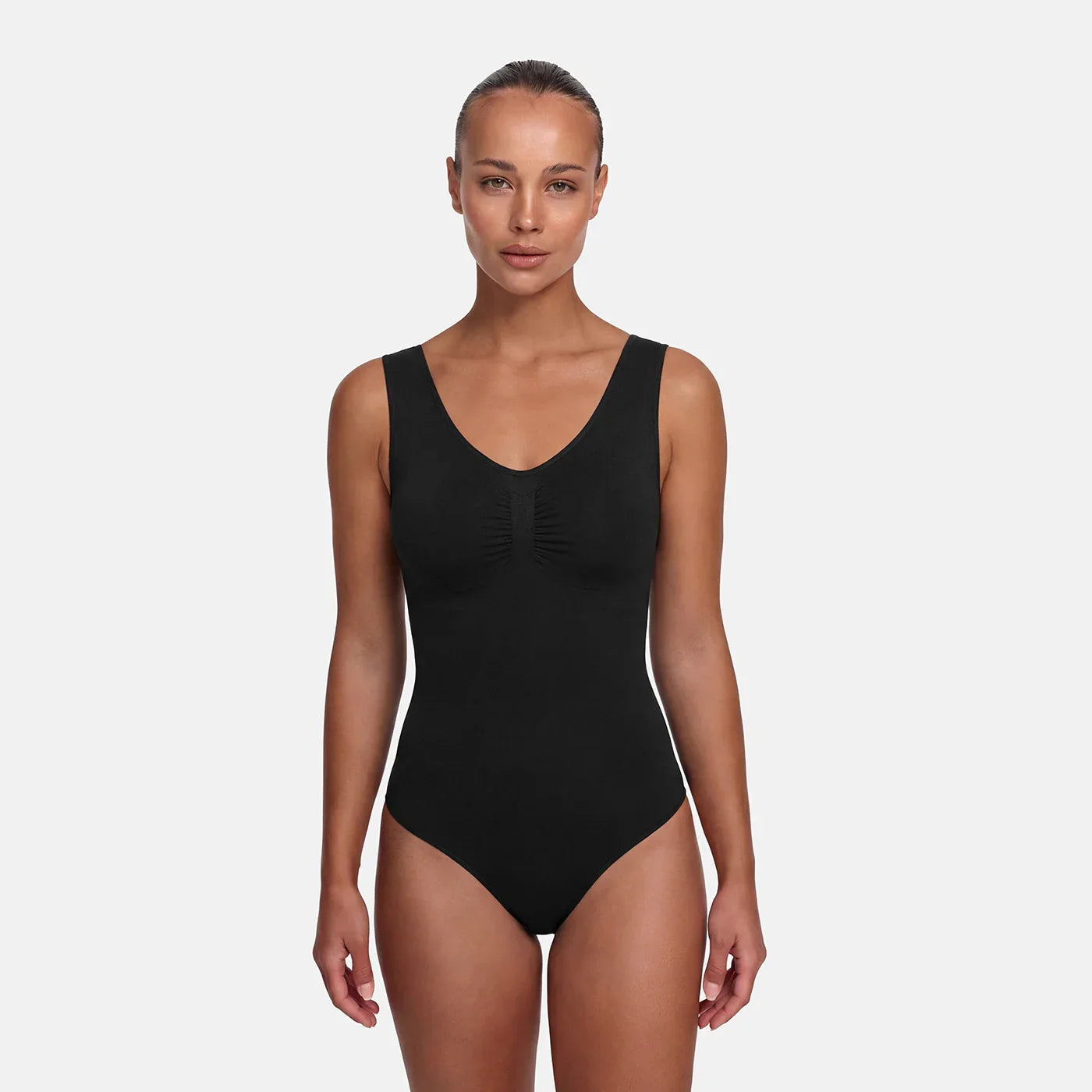 Tank Bodysuit Sculpting Shapewear mit String