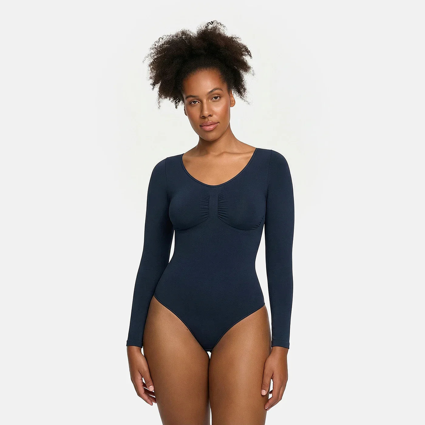 Bodysuit Sculpting Shapewear Longsleeve mit Slip