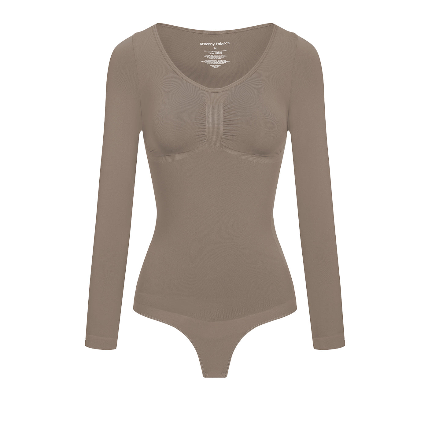 Bodysuit Sculpting Shapewear Longsleeve mit String