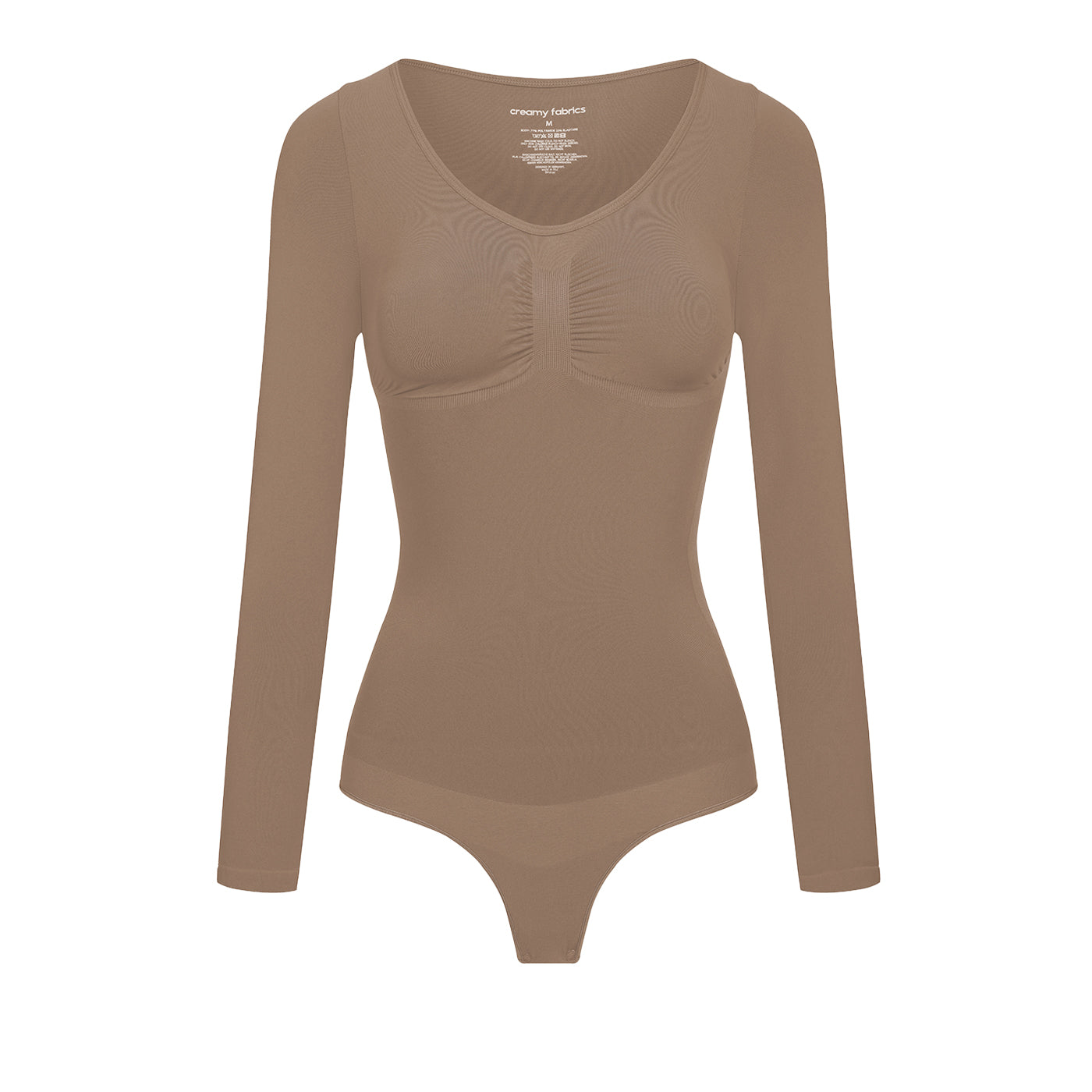 Bodysuit Sculpting Shapewear Longsleeve mit String
