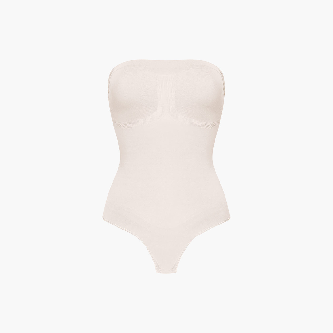 Trägerloser Bodysuit Sculpting Shapewear mit String